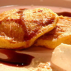 Squash Pancakes with Fig Syrup
