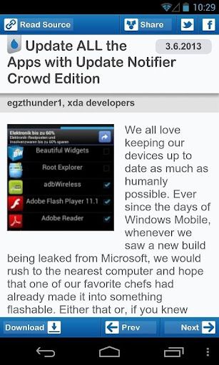 apps-updates-for-htc-evo-3d for android screenshot