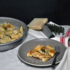 Black Pepper and Parmesan Ricotta Gnocchi