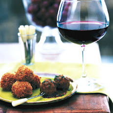 Mini Meatballs in Saffron Sauce