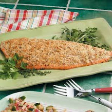 Baked Salmon with Herbs