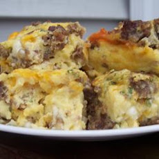 Sausage Quiche Squares