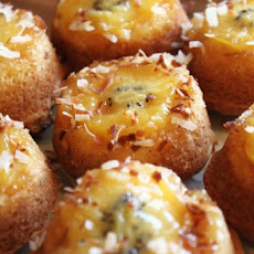 Mini Kiwi Upside-Down Cakes