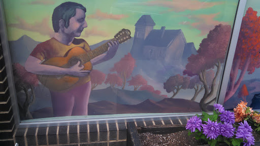 Man With A Guitar Mural