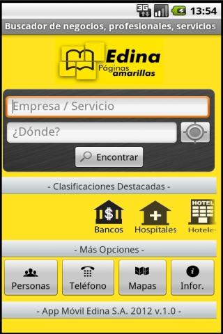 Ecuador's Yellow Pages