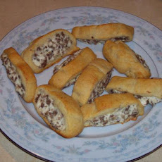 Cream Cheese & Sausage Croissants