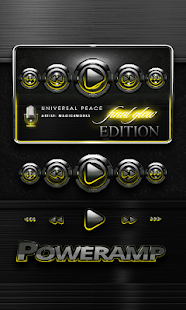 How to mod Poweramp skin widget Yellow G. lastet apk for laptop