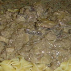 Beef Stroganoff With Cremini & Porcini Mushrooms