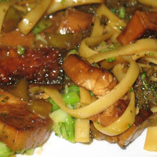 Asian Noodles and Broccoli