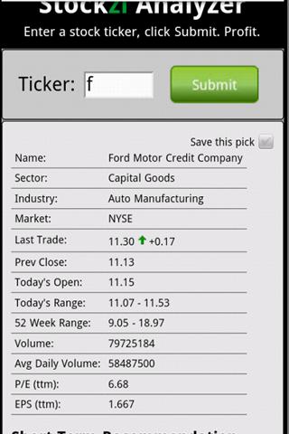 【免費財經App】Stockzi Analyzer Pro-APP點子