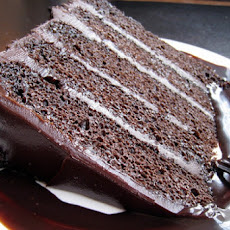 Fudgy Chocolate Birthday Cake