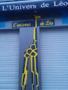 L'univers De Léo - Giraffe Mural