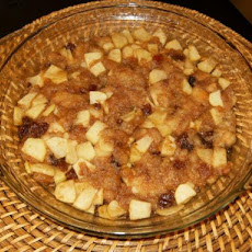 Swiss Apple and Bread Dessert