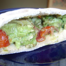 Avocado, Tomato, and Hummus Sandwich