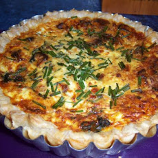 Sweet Potato and Salmon Quiche