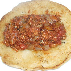 Mauritian Roti with fish sauce ala Denise