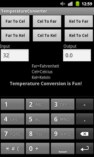 Temperture Converter