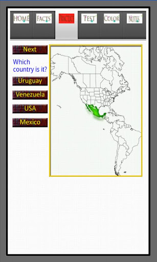免費下載教育APP|North & South America Map Quiz app開箱文|APP開箱王