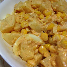 Potato, Egg and Corn Salad With Buttermilk