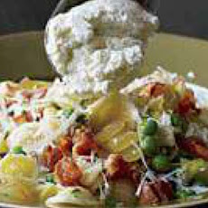 Orecchiette with Pancetta and Peas