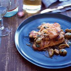 Lemon Chicken with Olives
