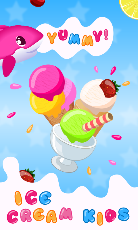 Android application Ice Cream Kids (Ads Free) screenshort