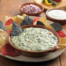 Festive Spinach Queso Dip