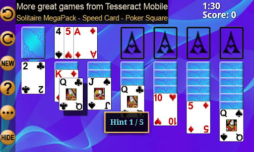 solitaire-free-pack for android screenshot