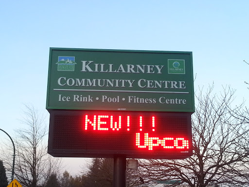 Killarney Community Centre Sign