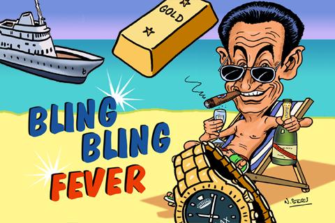 Sarko Bling Bling Fever