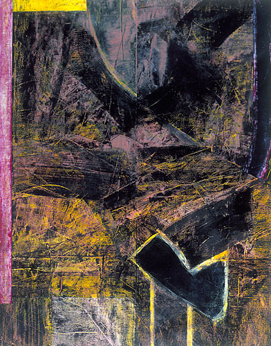 <p>
	<strong>A Book of Days VIII (Trace)</strong><br />
	Acrylic on Arches paper<br />
	45&rdquo; x 36&rdquo;<br />
	1987<br />
	Private collection, West Vancouver</p>
