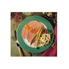 Tangy Dijon Glazed Ham