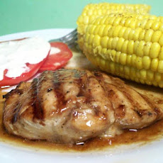 Grilled Bourbon Salmon