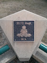 20 FD Regt. RCA Plaque
