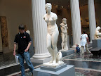 The Metropolitan Museum. Ancient marble statue.
