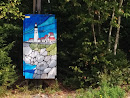 Peggy's Cove Lighthouse Painted Power Box