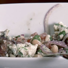 White Bean Salad with Grilled Figs