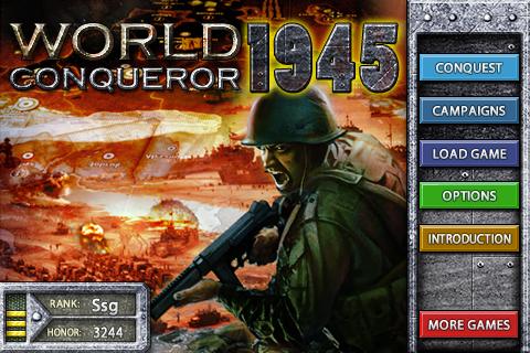 Android application World Conqueror 1945 screenshort