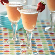 Strawberry-Peach or Banana-Peach Daiquiri