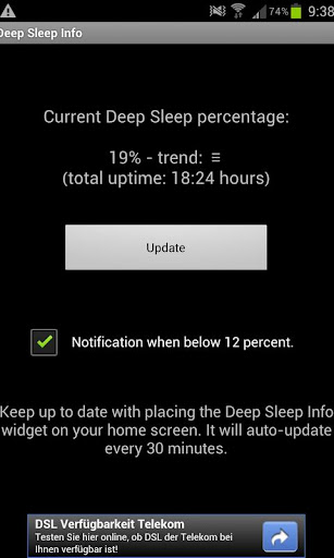 CPU Deep Sleep Info Widget