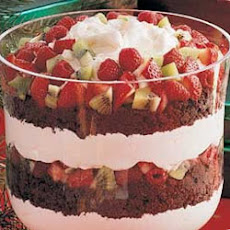 Chocolate and Fruit Trifle