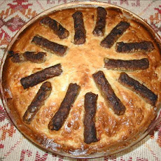 Wagon Wheel Sausage Pie