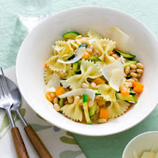 Farfalle with Zucchini and White Beans