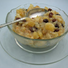 Apple Rice Pudding for a Rice Cooker