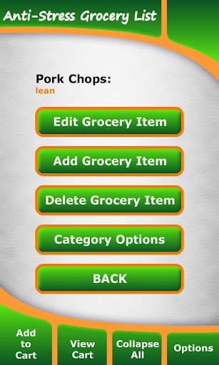 【免費健康App】Anti-Stress Grocery List-APP點子