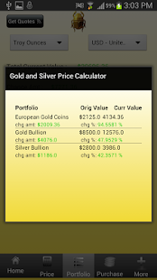 download Gold and Silver Prices Live free