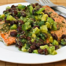 Wild Salmon Roasted in Olive Oil and Herbs