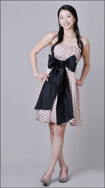 Sexy asian cute girls and sexy dress