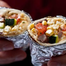 Vegetarian Breakfast Burritos Recipe