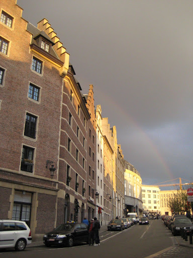 Arcobaleno a Bruxelles